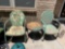 Green outdoor furniture