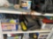 Various items on the shelf