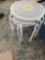 Small round outdoor table