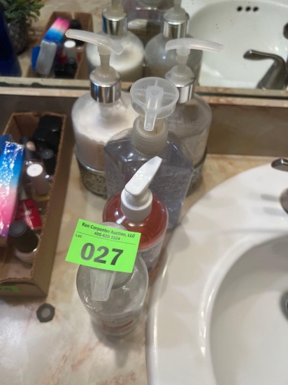 Several hand soaps
