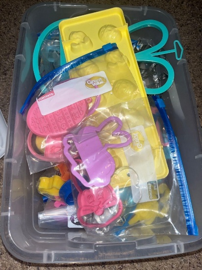 Plastic cookie cutters