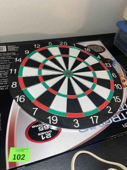 Dart board and board games