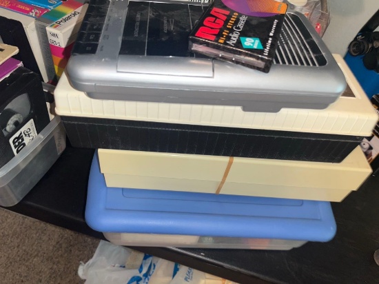 Cassette tapes and player