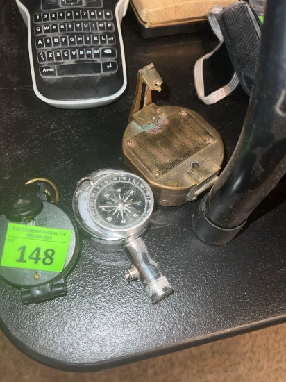 Pocket watch and tire pressure gauge