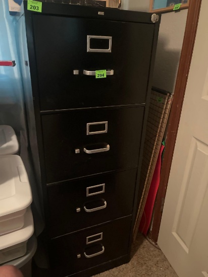 4 drawer metal filing cabinet