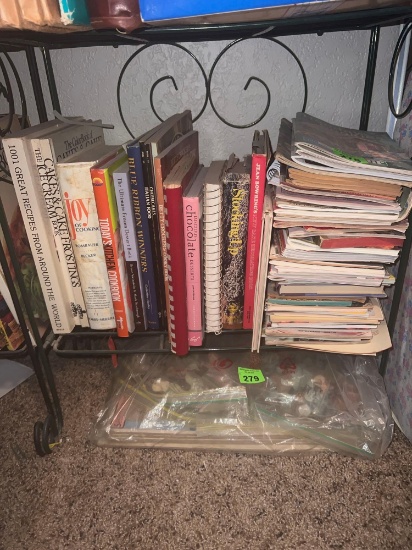 Collection of books, magazines and more