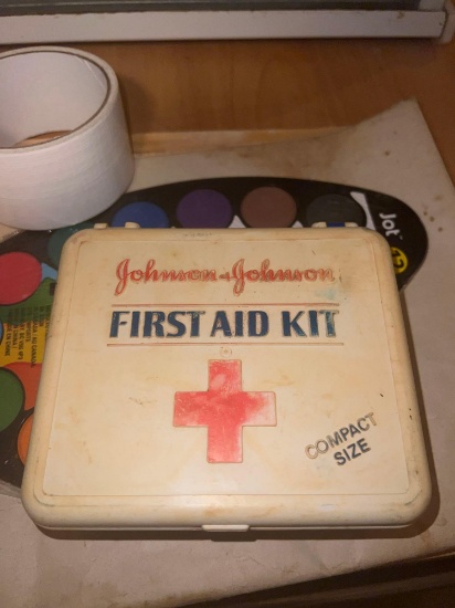 First Aid kit and paint kit
