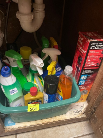 Cleaning supplies