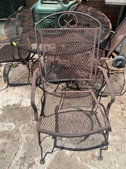 Outdoor furniture and water containers
