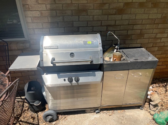 Outdoor gas grill