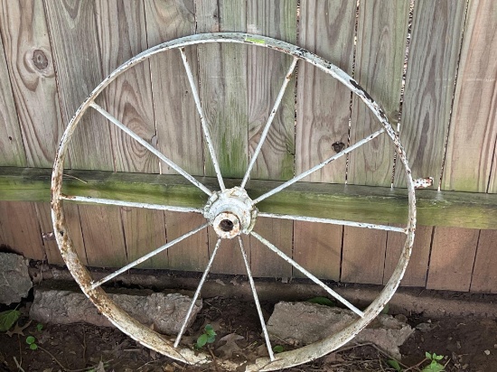 Large wagon wheels