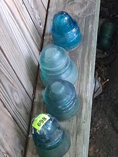 Glass decor items