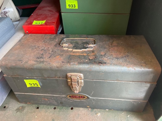 Metal tool box