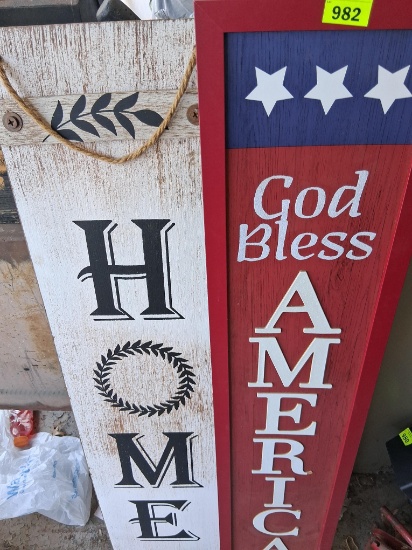 American Home signs