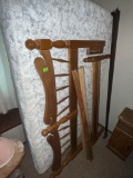 Bed frame and mattress