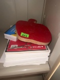 Notebooks and scratch paper