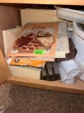Cook books and kitchen gadgets