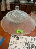 Cake Display Plate and candy bowl