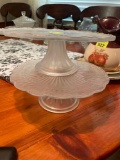 Cake display plate