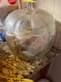 Glass candy dish