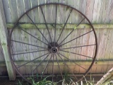 Large wagon wheel