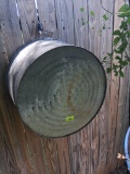 Galvanized wash bin
