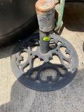 Metal umbrella stand