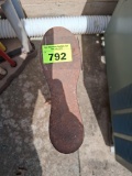Shoe shine rack