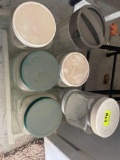 Glass jars