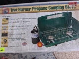 2 burner propane stove