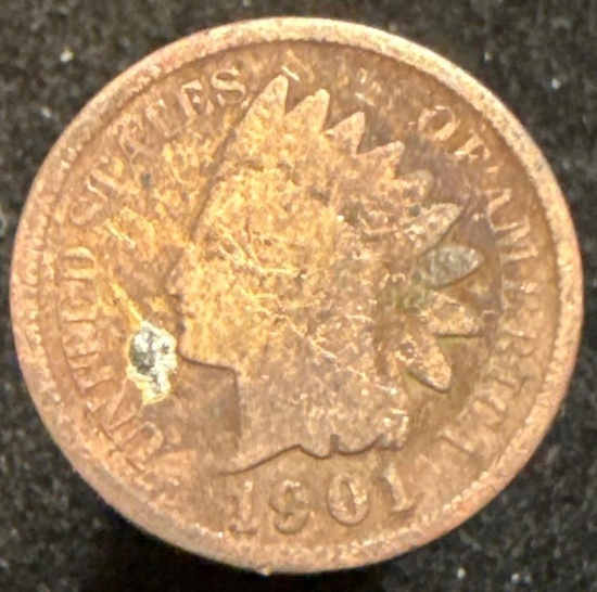1901 Indian Head Cent