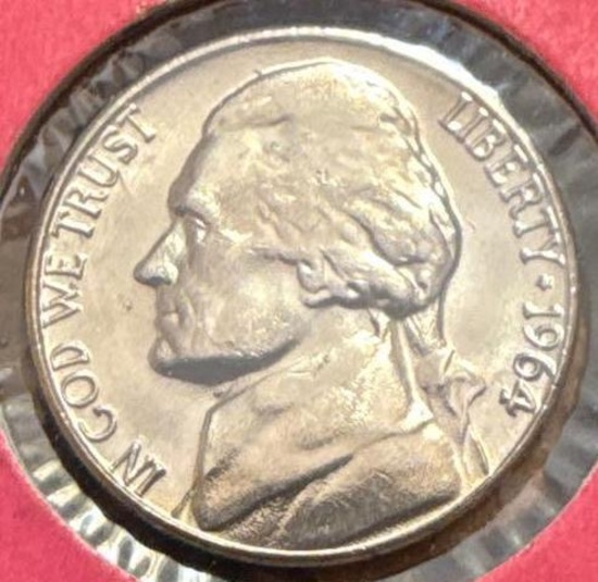 1964 D Jefferson Nickel - Uncirculated !