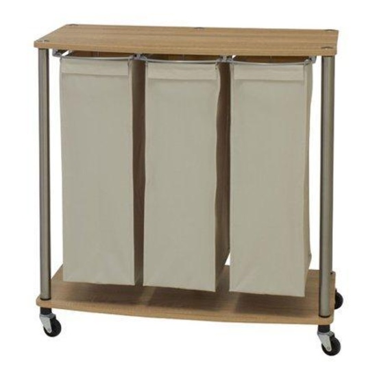 One- Ollieroo Laundry Cart- 31.5x16x33inch, Holds up to 15 Lbs.
