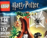 Harry Potter Lego Set, Ages 7-14, 157 pcs/pzs - Aragog's Lair