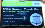 Touch less Step-Sensor Trash Can with Automatic Operation
