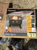 Landmann Fire Pit - Deer Cut Outs Enhance The Fire! Top and Fire Poker Included
