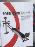 Total Gym 1400 Home Gym, 60 Different Exercises On One Machine- Still in the Box