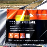 Ozark Trail Instant Sunshade- 64 sqft shade area