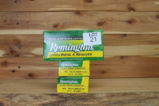 Remington 45 auto ammo