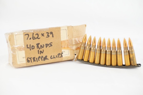 7.62 x 39 ammo