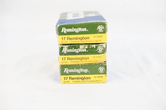 .17 Remington ammo & brass