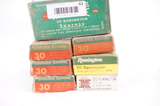 .30 Remington ammo