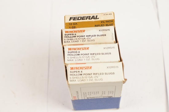 12 gauge slug ammo