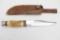 Original Bowie sheath knife