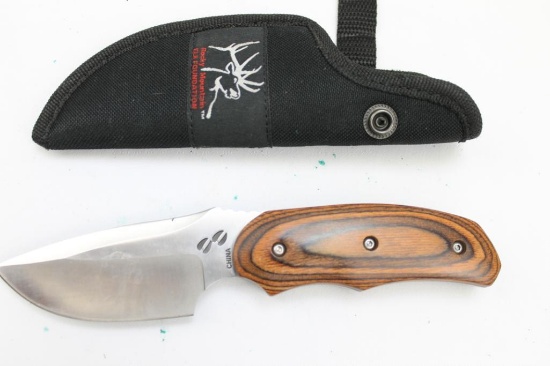 Buck RMEF sheath knife