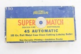 Vintage .45 ACP match ammo