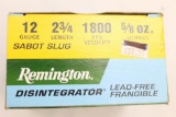 Remington 12 ga slug ammo