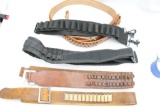 Five ammo belts