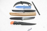 Practice knives & fillet knife