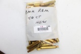 8mm Remington Magnum empty brass